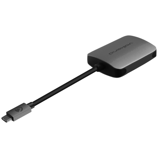 VolkanoX Core LAN series USB Type C to Gigabit LAN adaptor - Charcoal