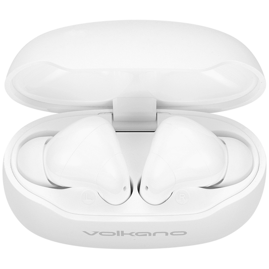 Volkano Clarity Series ANC TWS Earphones - White