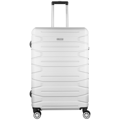 Travelwize Cabana ABS 4-Wheel Spinner 55cm Luggage - Platinum