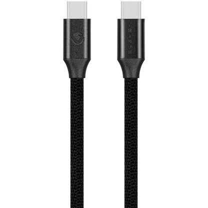 Volkano Weave Series Type-C to Type-C Cable 3m 60w - Black