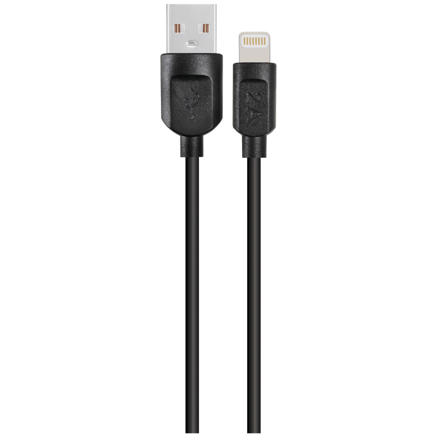 Bounce Cord Series 1.2m Lightning Cable - Black