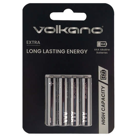 Volkano Extra series Alkaline Batteries AAA pack of 4