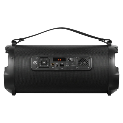 Volkano Apogee Series Bluetooth Speaker with RGB Lighting and Karaoke/Mic Input