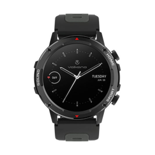 Volkano Power Series Smart Watch Bundle - Black and Green