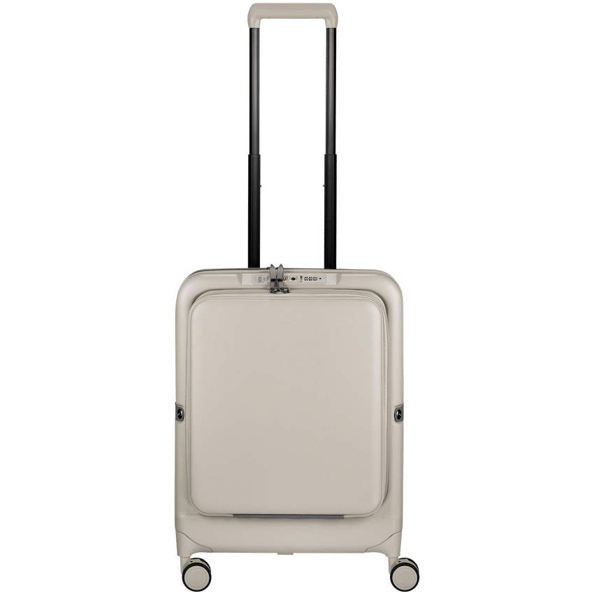Expandable PP 55cm Carry On Luggage - Beige