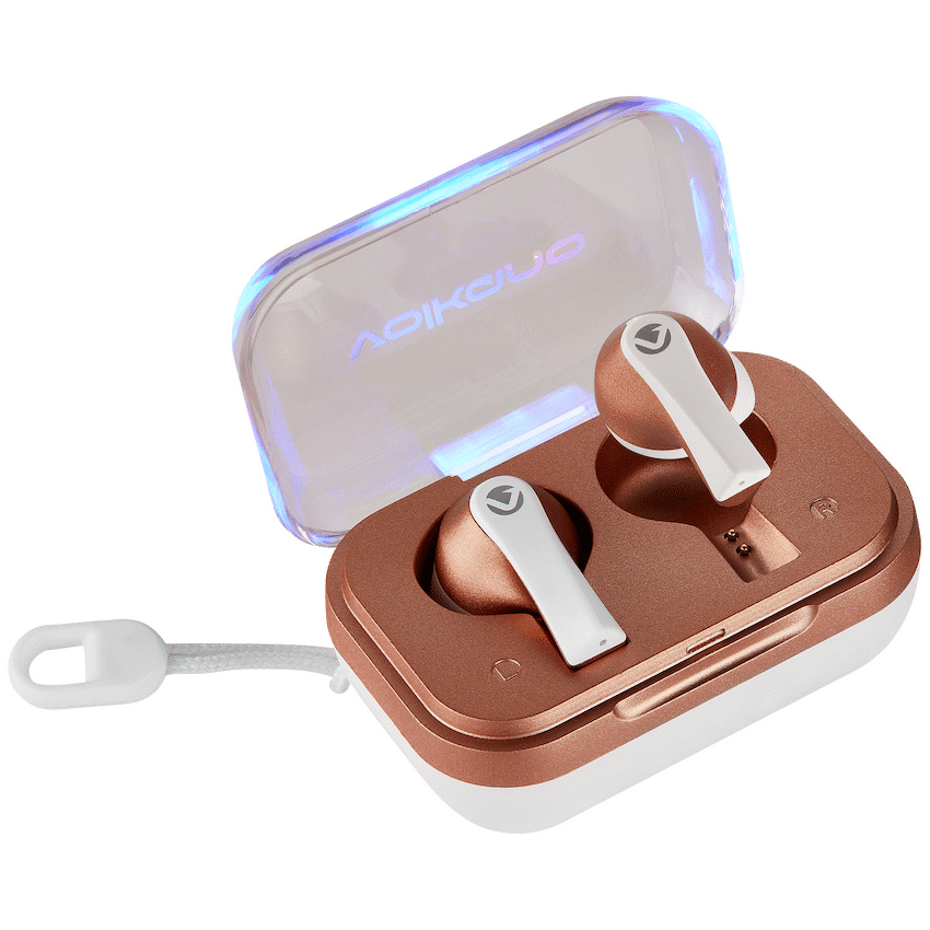 Volkano Equinox Series True Wireless Earphones - Rose Gold