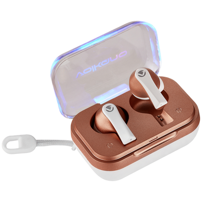Volkano Equinox Series True Wireless Earphones - Rose Gold