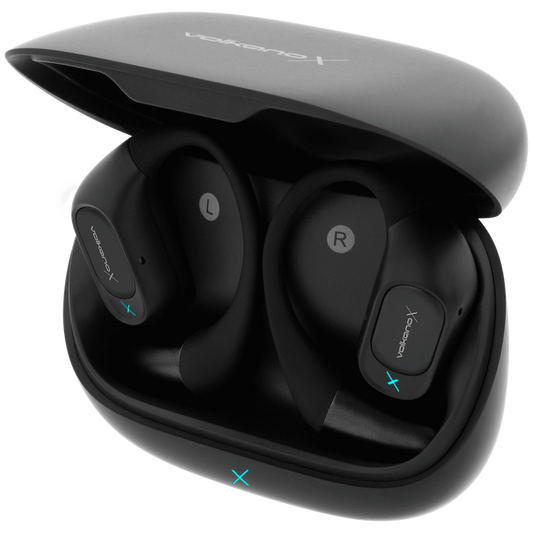 VolkanoX O300 Air Conduction OWS Earphones - Black