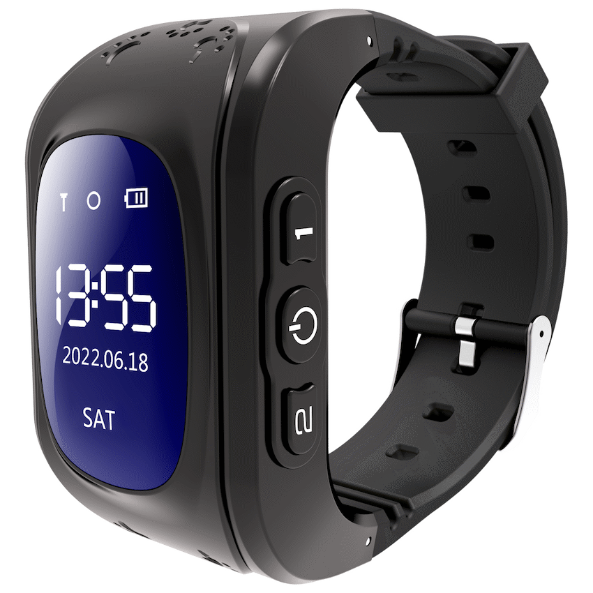 Volkano Kids Find Me Series Children's GPS Tracking Watch - Black