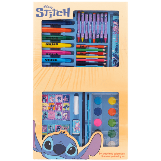 COLOURING STATIONERY SET BOX STITCH