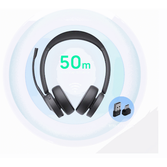 Yealink BH70 Dual Bluetooth Headset Teams Certified USB-C/A Connection