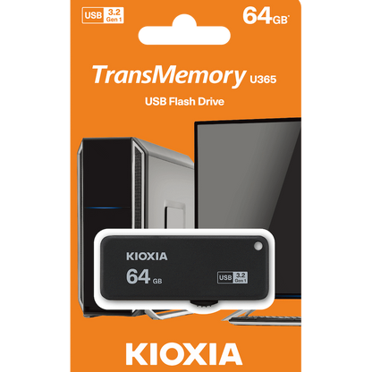 Kioxia U365- 64GBUSB 3.2 Yamabiko Slyder Type
