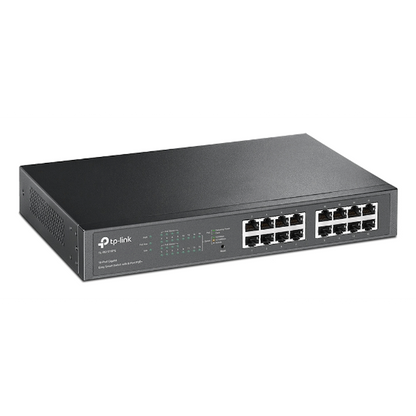 TP-Link TL-SG1016PE 16-Port Gigabit Easy Smart Switch with 8-Port PoE+