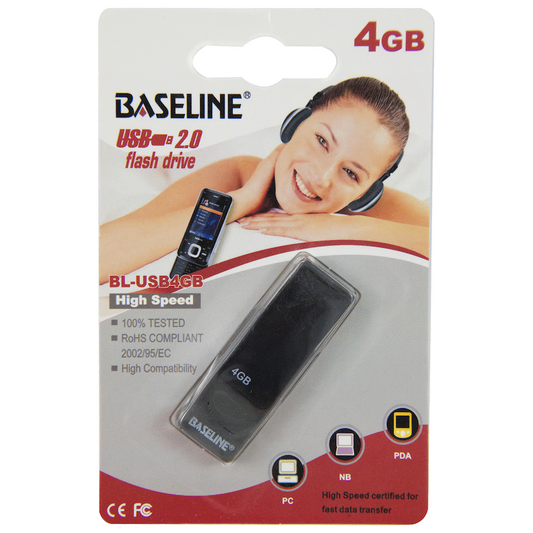 Baseline USB 4GB Flash Drive