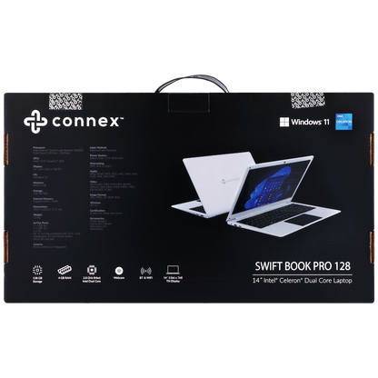 Connex Laptop SwiftBook PRO X - 14" Celeron N4020 8GB/256SSD W11HOME
