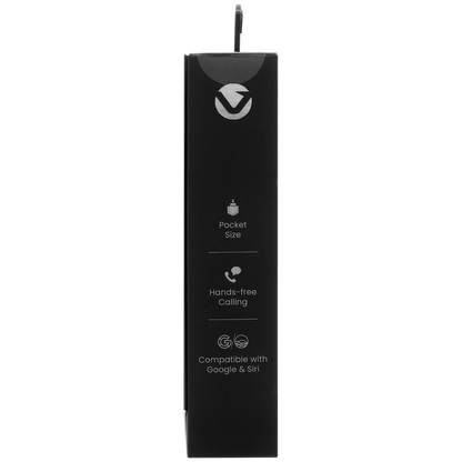 Volkano Taurus Series 2.0 True Wireless Earphones with Charging Case - Black