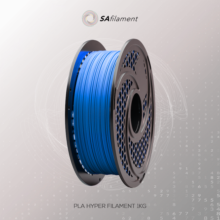 SA Filament PLA Hyper Filament 1kg - Blue