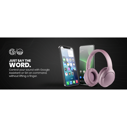 Volkano Odyssey ANC Bluetooth Wireless Headphone - Rose Gold