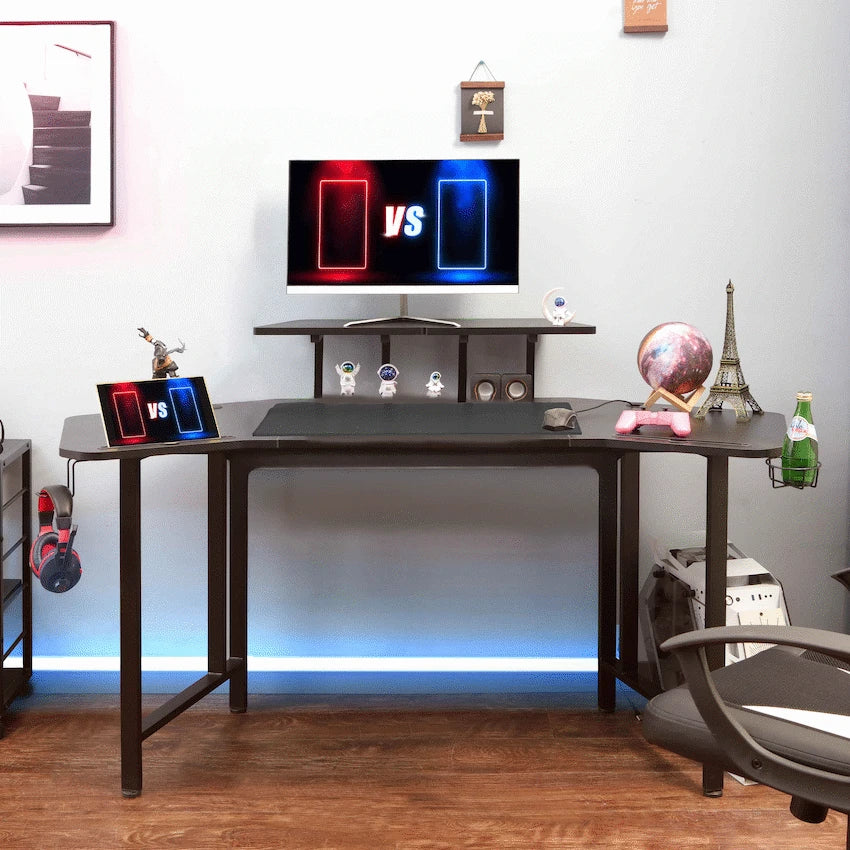 VX Gaming Saturn Gaming desk - with Desk Mat