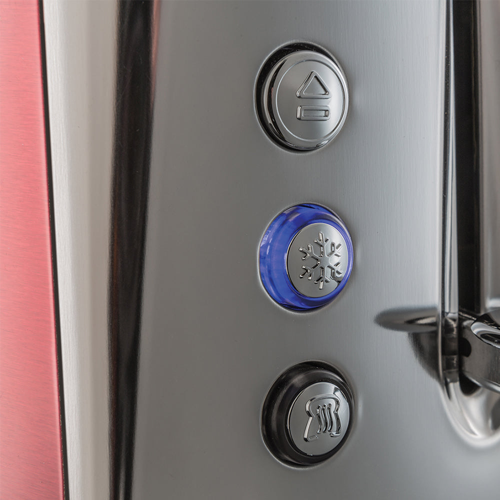 23220-70SA Russell Hobbs Luna 2 Slice Toaster Solar Red