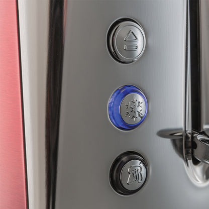 23220-70SA Russell Hobbs Luna 2 Slice Toaster Solar Red