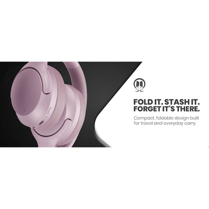 Volkano Odyssey ANC Bluetooth Wireless Headphone - Rose Gold