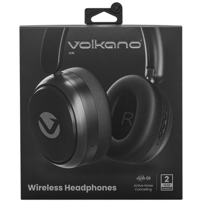 Volkano Lexi Bluetooth Headphone with ANC - Black