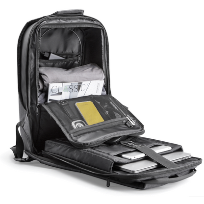 Kingsons Urban Series Anti-Theft 15.6" Laptop Backpack - Black