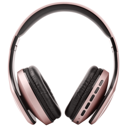 Volkano Phonic Series Bluetooth Full-Size Headphones - Rose Gold