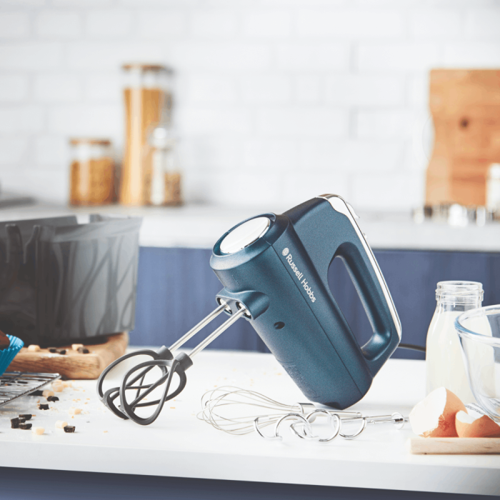 25893Sa Russell Hobbs Swirl Hand Mixer Sapphire - Everyday Elektronics South Africa