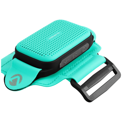 Volkano Pumped Series Wearable Speaker with Armband - Mint