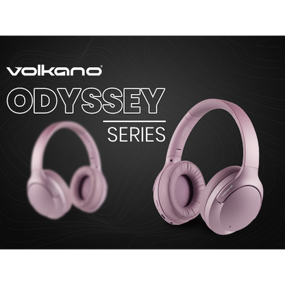Volkano Odyssey ANC Bluetooth Wireless Headphone - Rose Gold