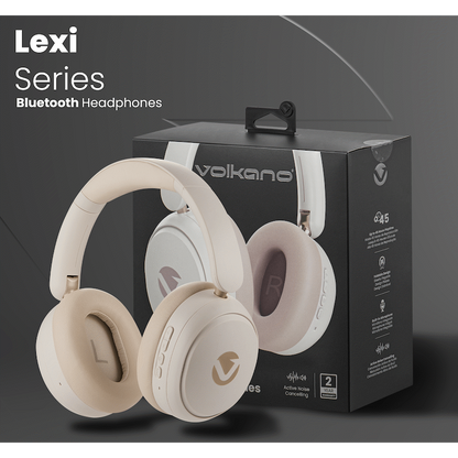 Volkano Lexi Bluetooth Headphone with ANC - Nude