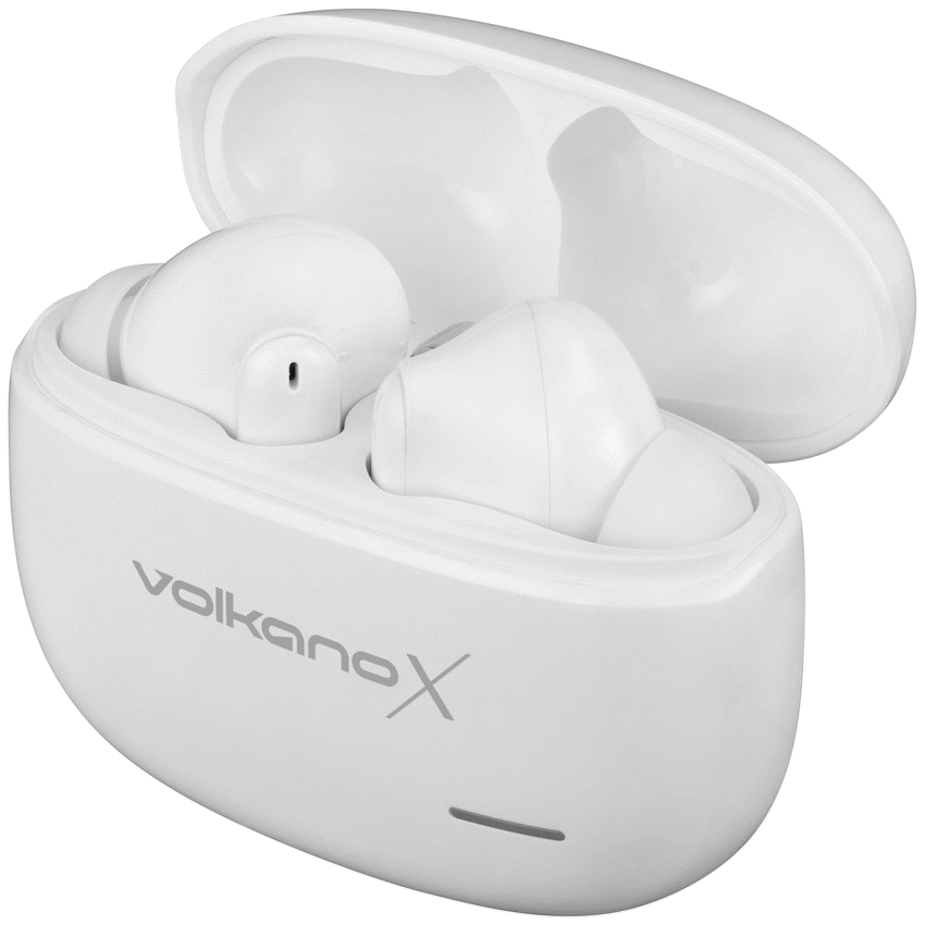 VolkanoX VXT200S Hybrid ANC TWS Earphones - White