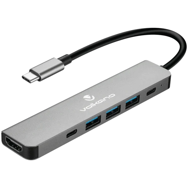 Volkano Expand Series 6 In 1 Type C Hub - Everyday Elektronics South Africa