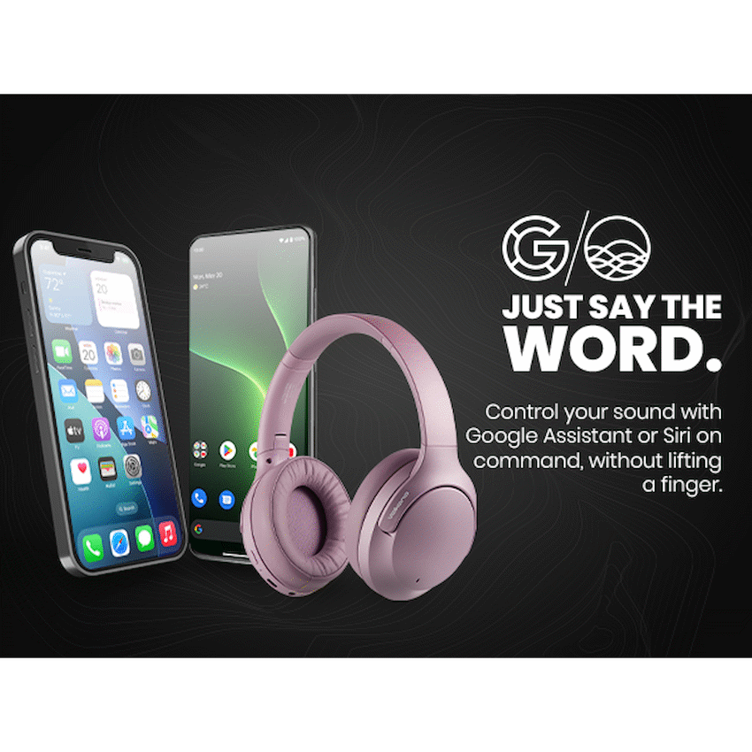 Volkano Odyssey ANC Bluetooth Wireless Headphone - Rose Gold