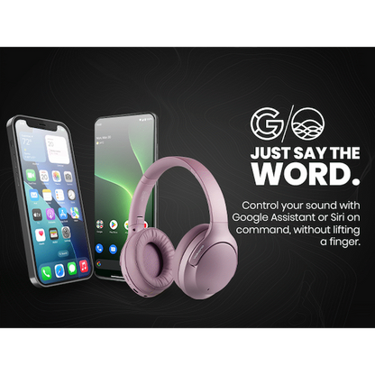 Volkano Odyssey ANC Bluetooth Wireless Headphone - Rose Gold
