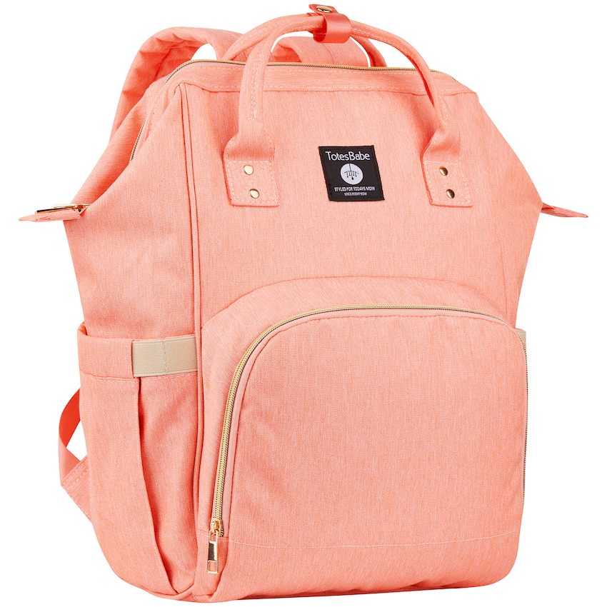 Totes Babe Alma 18l Diaper Backpack - Peach
