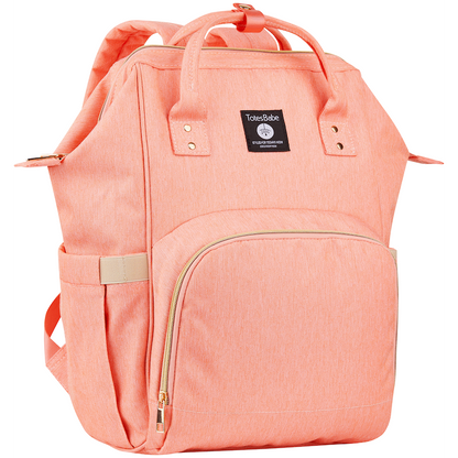 Totes Babe Alma 18l Diaper Backpack - Peach