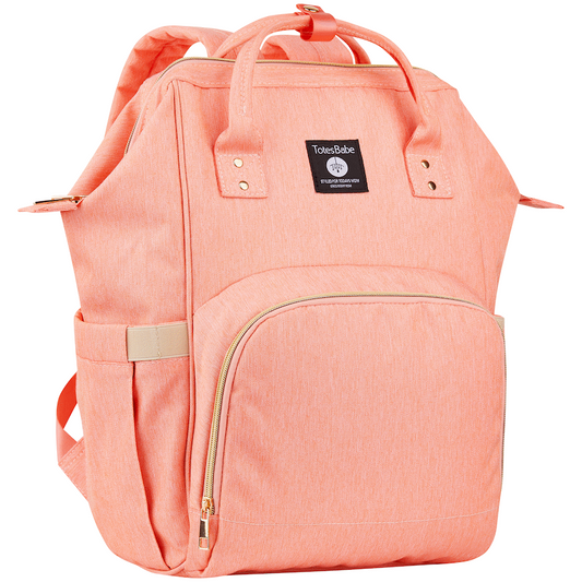 Totes Babe Alma 18l Diaper Backpack - Peach