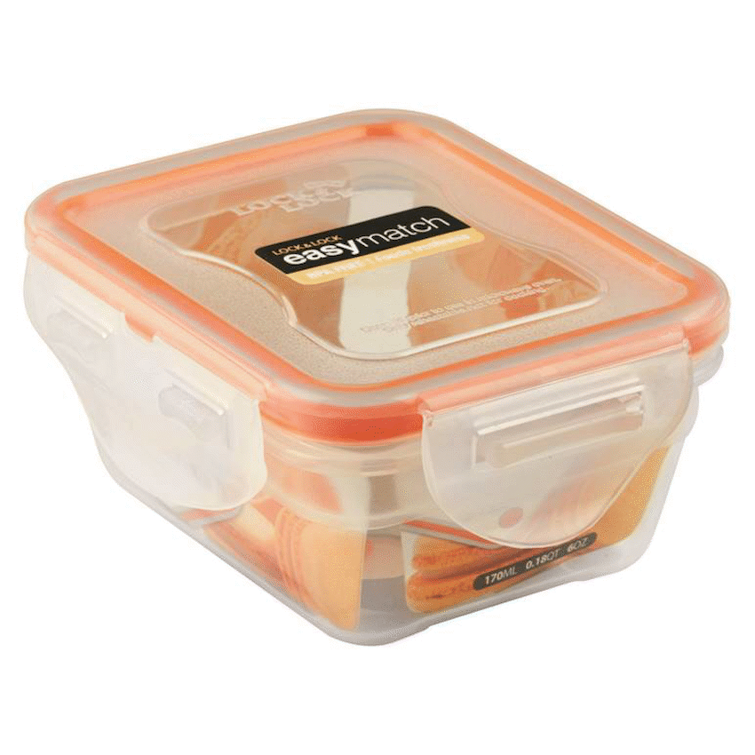LocknLock Easy Match rect 170ml ( Order in Qty of 3)