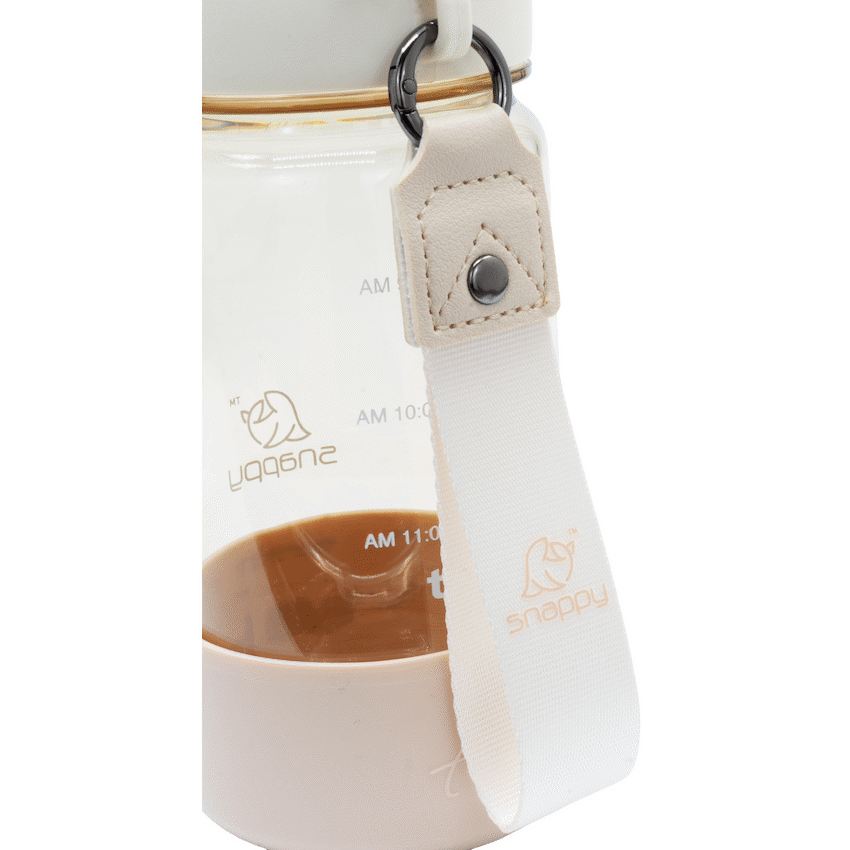 Snappy Tritan Bottle with straw 520ml Vanilla ( Order in Qty of 6)