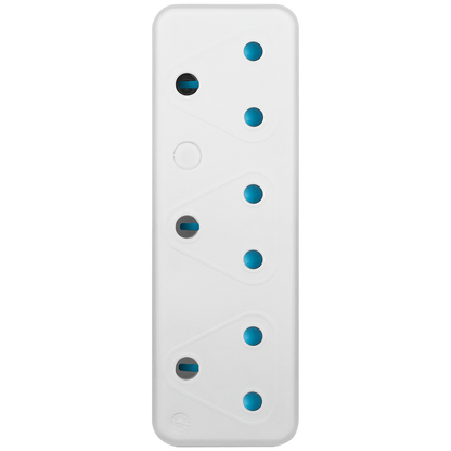 Ellies 3-Way 3-Pin Adaptor