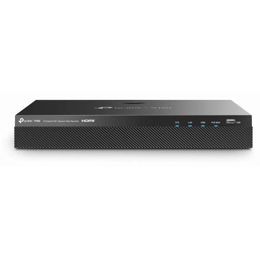 TP-Link Vigi NVR2016H-16P 16-Channel PoE+ Network Video Recorder