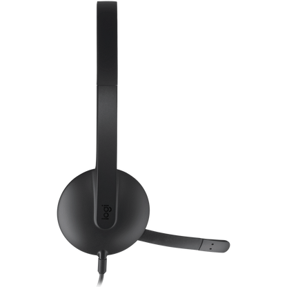 Logitech(R) H340 USB Computer Headset - Black