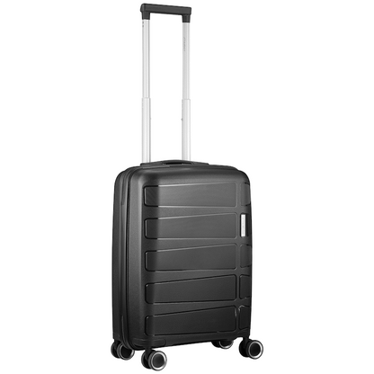 Travelwize Tourer PP 55cm 4-wheel Spinner Luggage Black