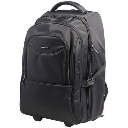 Kingsons Prime 15.6" Laptop Trolley Backpack - Black
