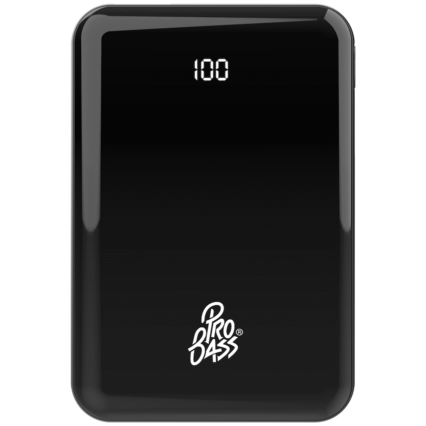 Pro Bass - ChargeMax 2 5000mAh power bank - Black