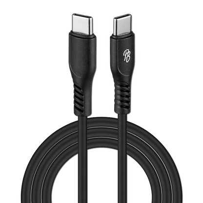 Pro Bass Fuse Series 1m Type-C to Type-C Cable - Black