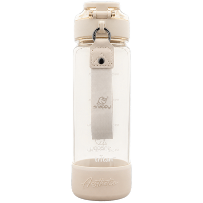 Snappy Tritan Bottle with straw 780ml Vanilla ( Order in Qty of 6)